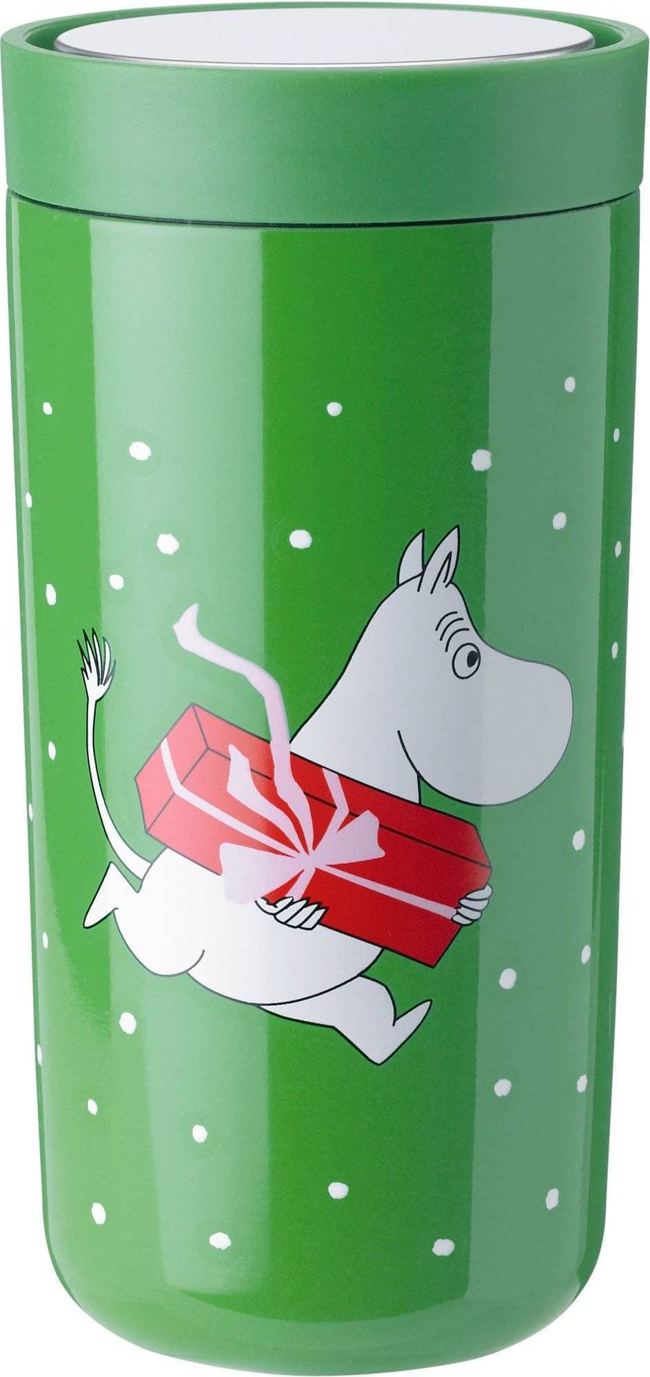 Stelton To Go Click Moomin Green Termosmugg 40cl
