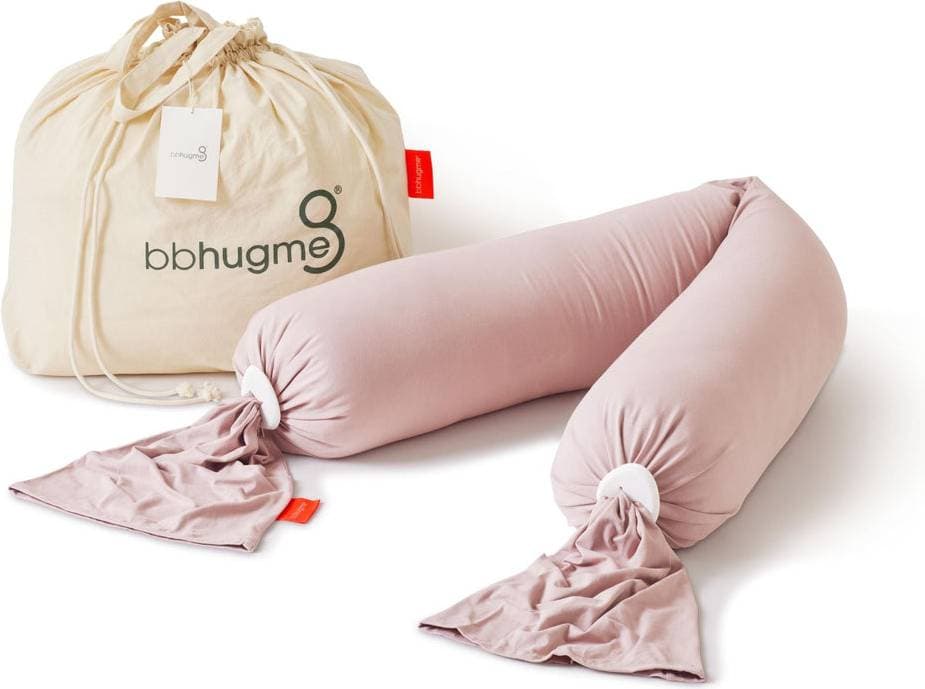 Bbhugme Pregnancy Pillow Dusty Pink