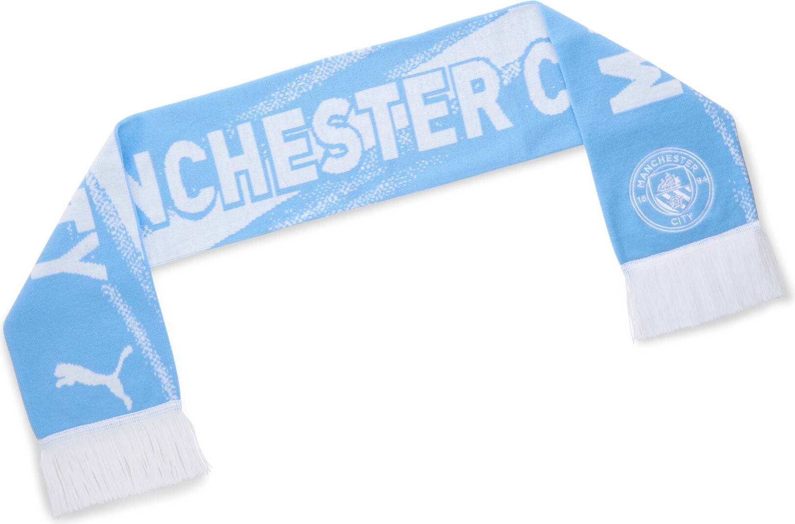 Puma Manchester City Essentials Blue Scarf