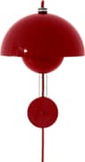 &Tradition Flowerpot VP8 Vermilion Red Vägglampa