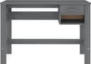 vidaXL Hamar Dark Grey Skrivbord 40x110cm