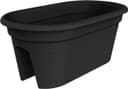 Elho Green Basics Flower Bridge Pot - Living Black 55cm
