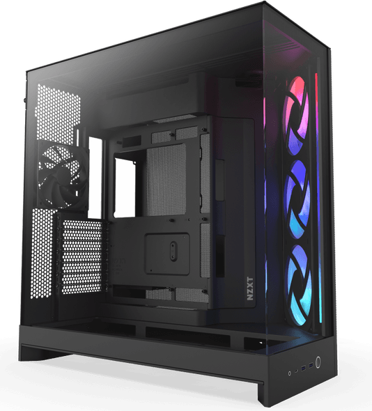 NZXT H9 Flow RGB TG Black