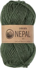 Drops Design Nepal Mix Forest Green 75m