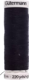 Gutermann Sew All Thread Black (Shade 000) 200m