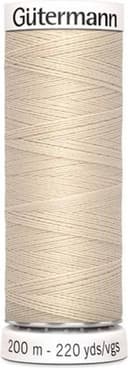 Gutermann Sew All Thread Ivory (Shade 169) 200m