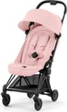 Cybex Coya Matt Black Peach Pink