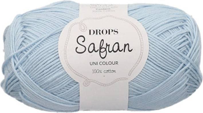 Drops Design Safran Uni Colour Powder Blue 160m
