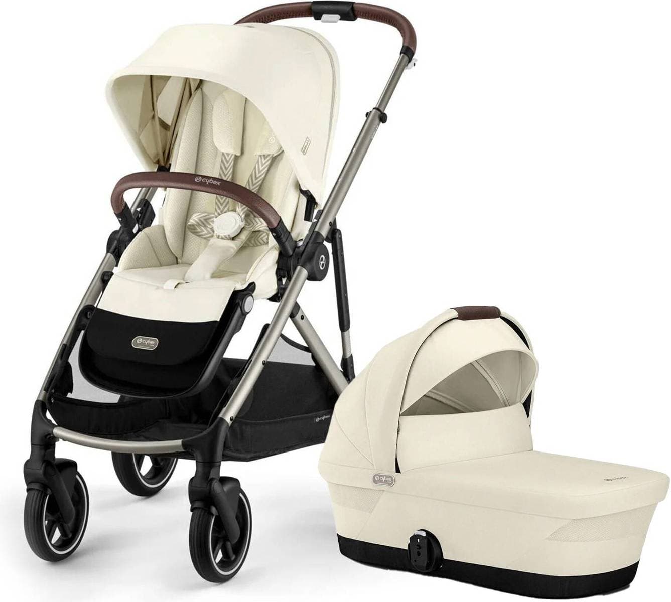 Cybex Gazelle S Seashell Beige Taupe Frame (Duo)