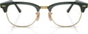 Ray-Ban Clubmaster RX5154 8233 Green On Gold