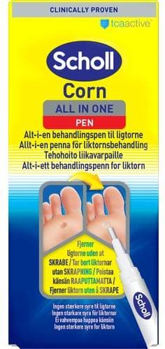 Scholl Corn All In One Pen Fotvård 1 St
