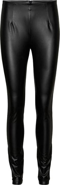 Noisy May Aloha Skinny Coated Leggings - Black