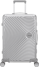 American Tourister Soundbox Alu Spinner 68cm - Silver