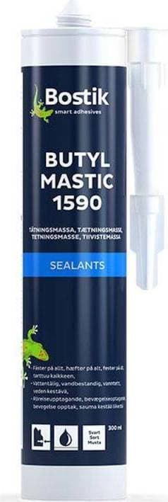 Bostik Butyl Mastic 1590 Grey 300ml 1st