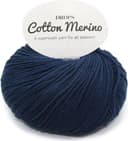 Drops Design Cotton Merino Uni Colour Marinblå 110m