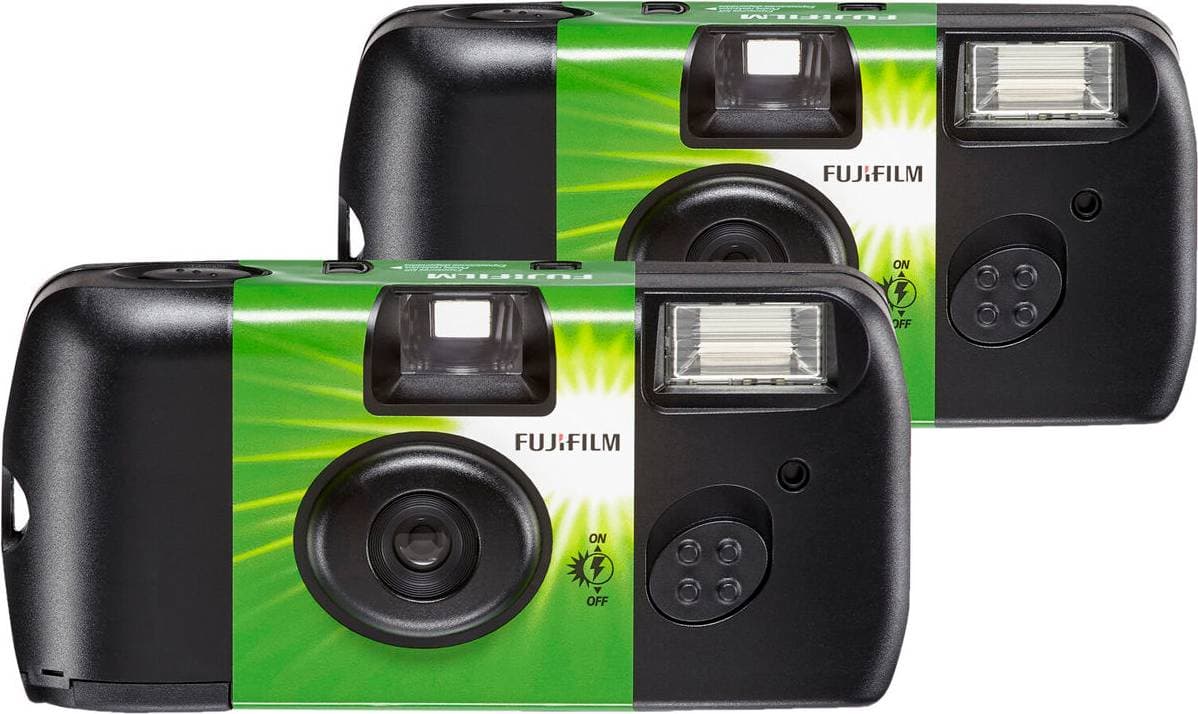 Fujifilm Quick Snap Flash Engångskamera 2x27 2-Pack