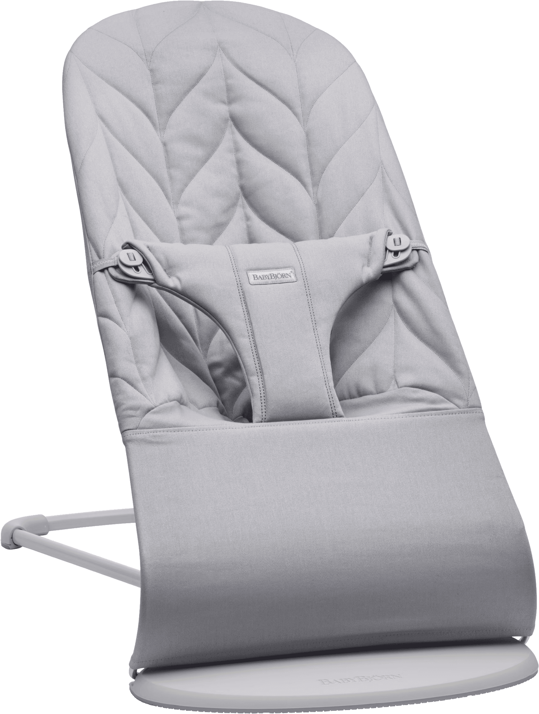 BabyBjörn Bouncer Bliss Woven Petal Quilt Light Grey