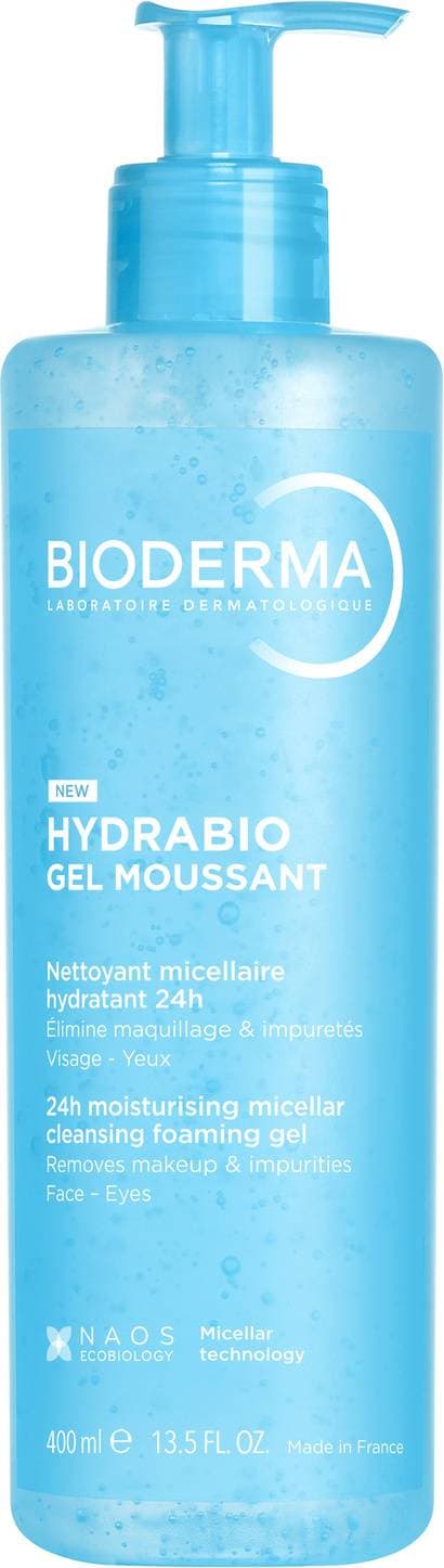 Bioderma Hydrabio Gel Moussant Cleanser 400 ml