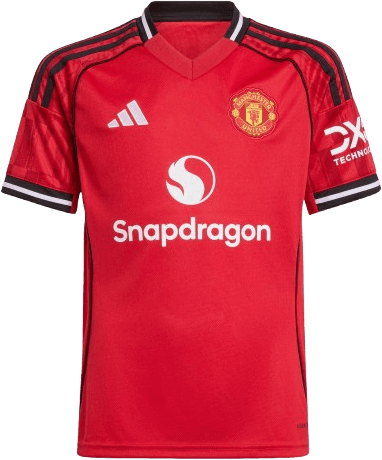 adidas Kids Manchester United 25/26 Home Jersey