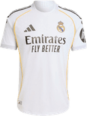 adidas Men Real Madrid 25/26 Home Authentic Jersey
