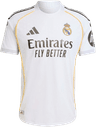 adidas Men Real Madrid 25/26 Home Authentic Jersey