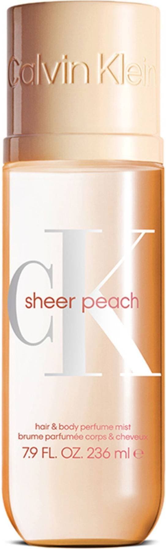 Calvin Klein Sheer Peach Hair & Body Perfume Mist 236ml