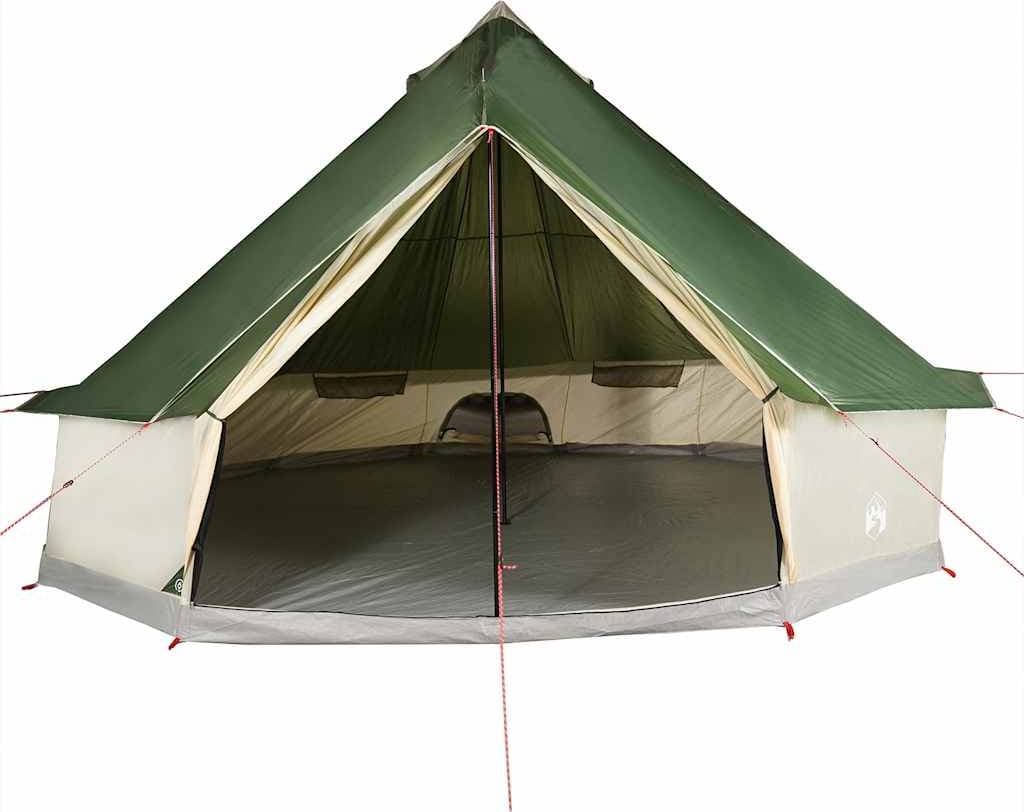 vidaXL Family Tent Tipi 6-Person Waterproof - Green