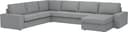 IKEA Kivik Tibbleby Beige/Grey Soffa 387cm 6-sits
