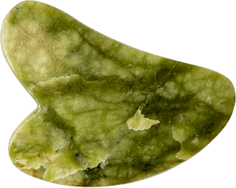 A Pure Mind Gua Sha Heart Green