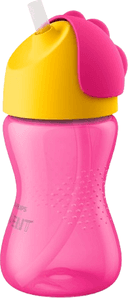 Philips Avent Straw Cups 300ml Pink