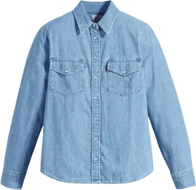 Levi's Iconic Western Denim Shirt - Old 517/Medium Wash