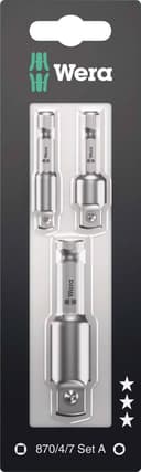 Wera 5073200001 3pcs Hylsa