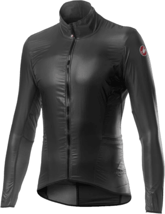 Castelli Men's Aria Shell Jacket - Dark Grey