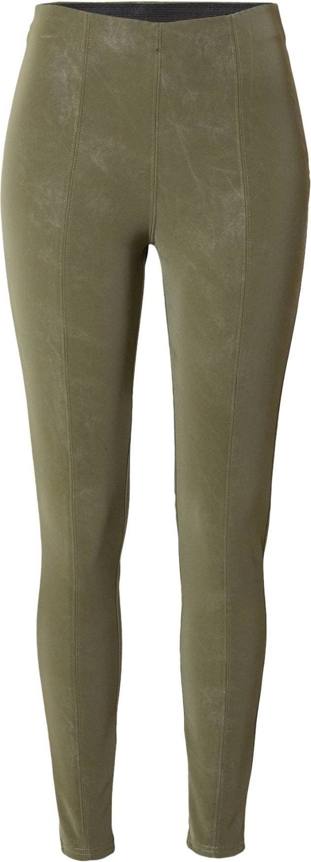 Urban Classics Faux Leather Pants - Olive
