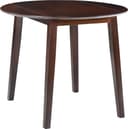 vidaXL MDF Brown Matbord 90cm