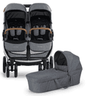 Crescent Barnvagnar Duo Lightway Grey Melange