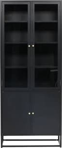 Venture Design Bakal Black Vitrinskåp 80x190cm
