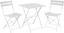 Brafab Ponte - White Caféset, 1 Bord inkl. 2 Stolar