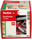 Fischer Duopower 538252 10x80mm 25st