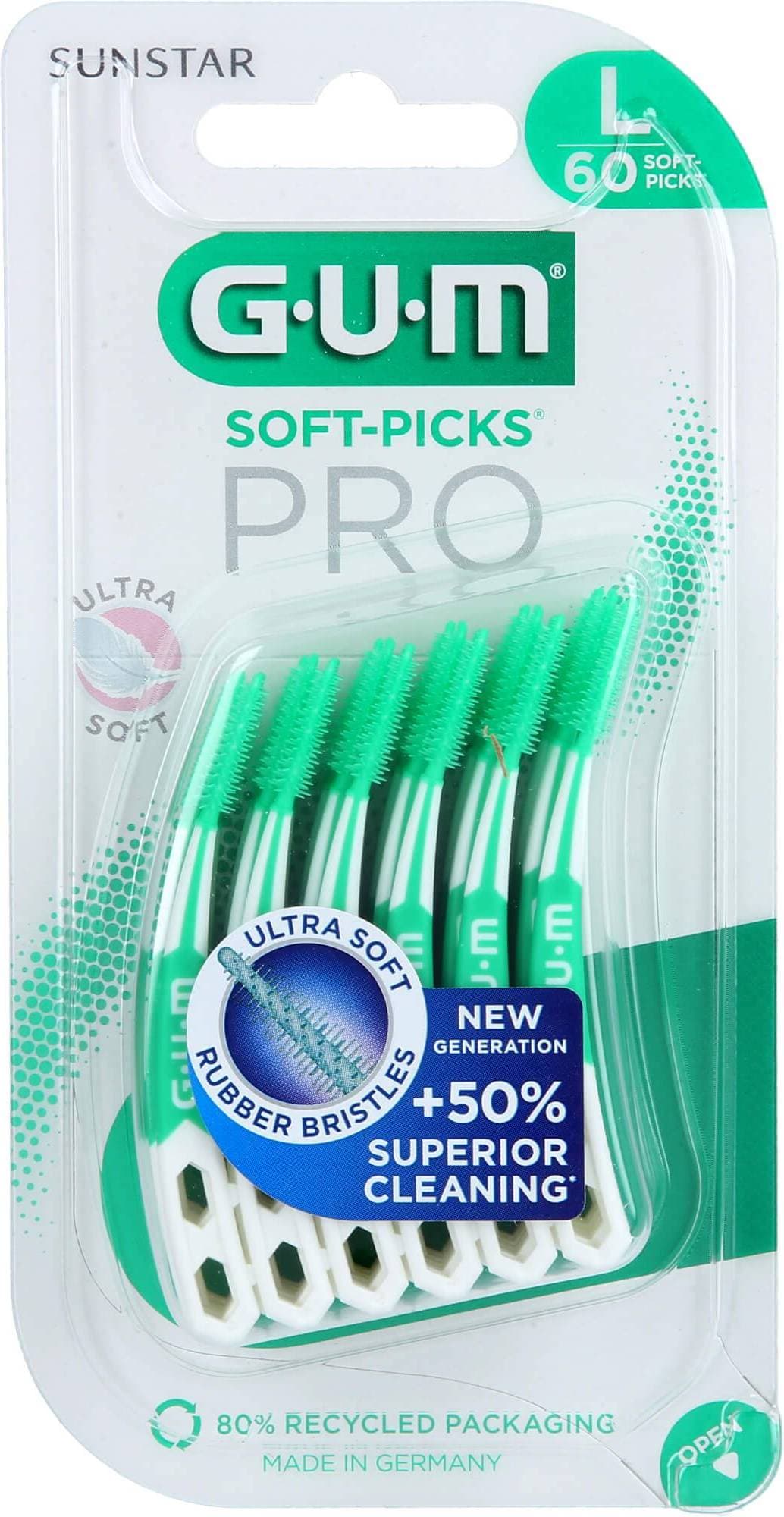 GUM Soft-Picks Pro Large 60-pack