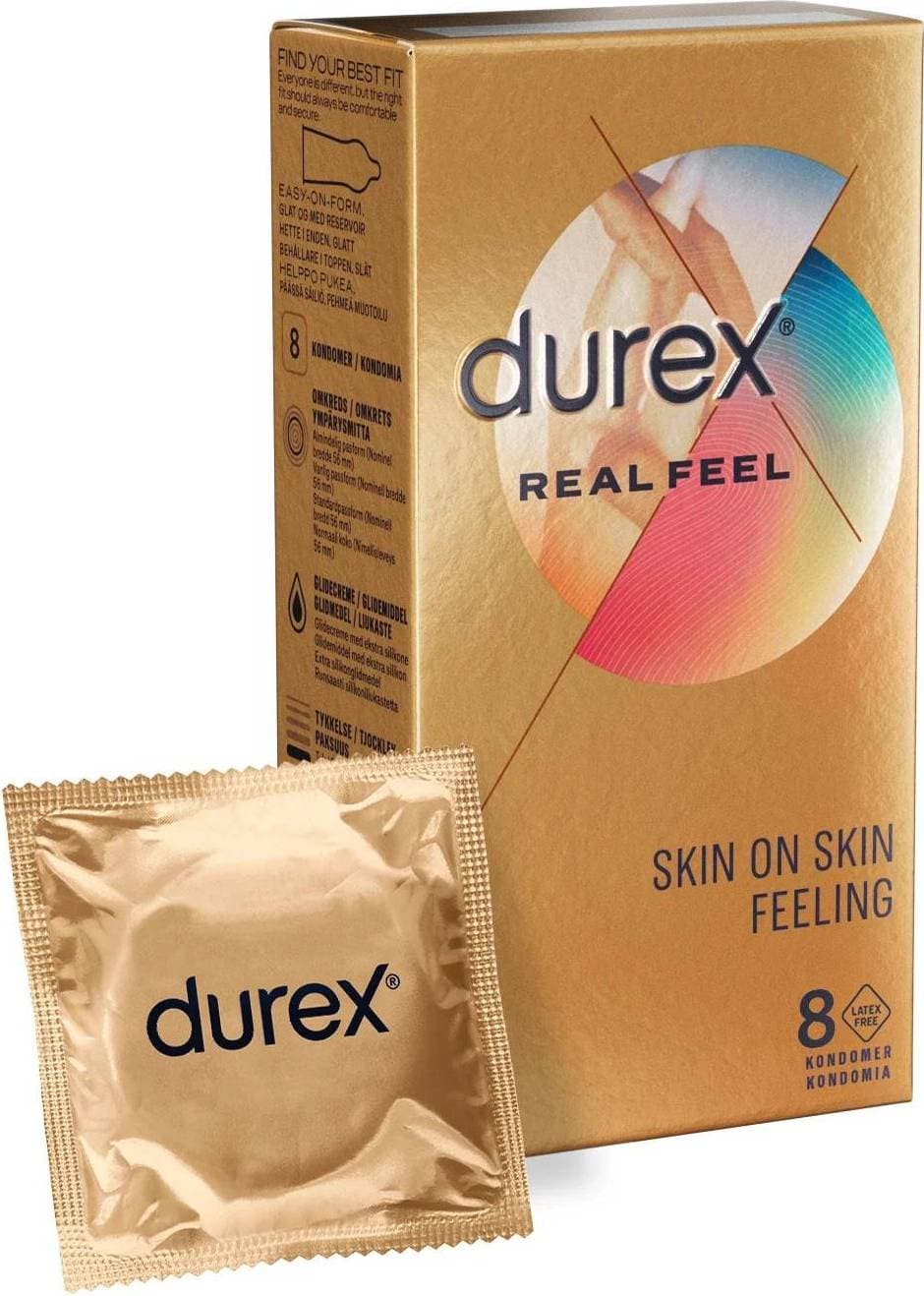Durex Real Feel 8-pack