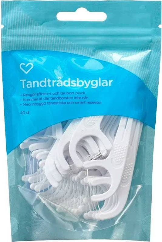 Hjärtats Tandtrådsbyglar 40st