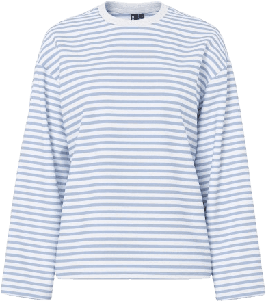 Pieces Oversize T-shirt SADIE - Blå