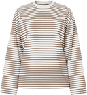 Pieces Sadie Long Sleeved Top - Cloud Dancer Fos
