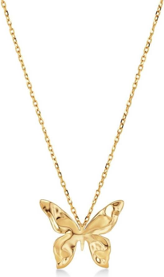 Edblad Butterfly Necklace S Gold - One New