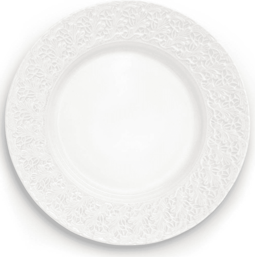 Mateus Lace Vit Flat tallrik 32cm