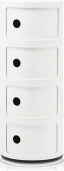Kartell Componibili White Förvaringsskåp 32x77cm