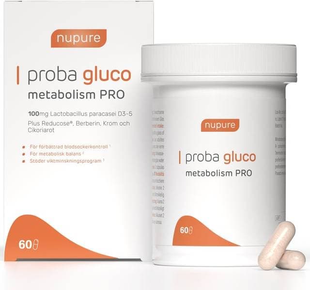 Nupure Proba Gluco Metabolism PRO kapslar 60 st