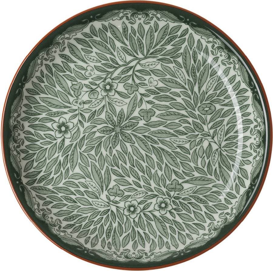 Rörstrand Floris 16 cm Grön Flat tallrik