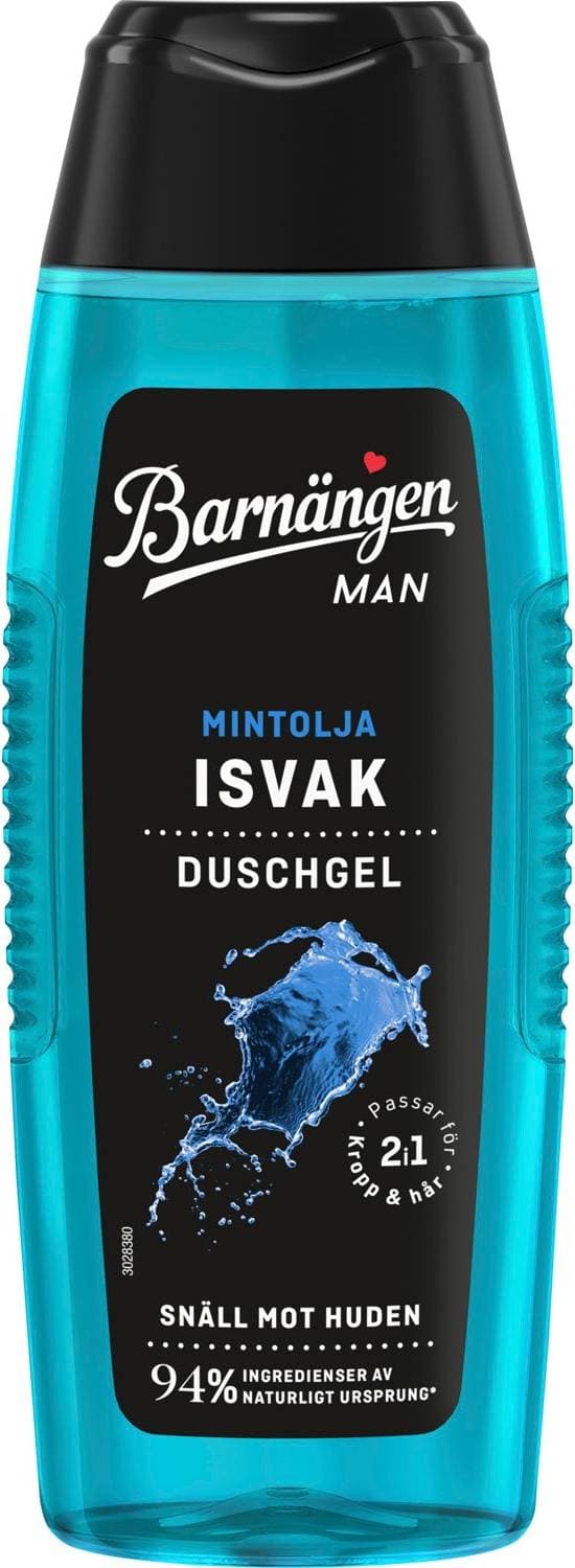 Barnängen Men Shower Gel Mintolja Isvak 250 ml